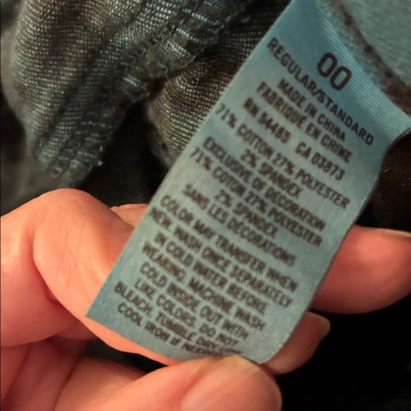 American Eagle Outfitters Teal and Black Jeans - Picture 7 of 7